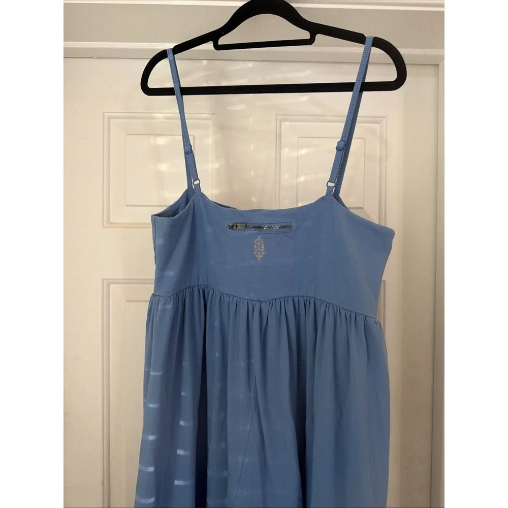 NWT Free People FP Movement Hot Shot Strappy One$ie Cobalt Blue Large/L